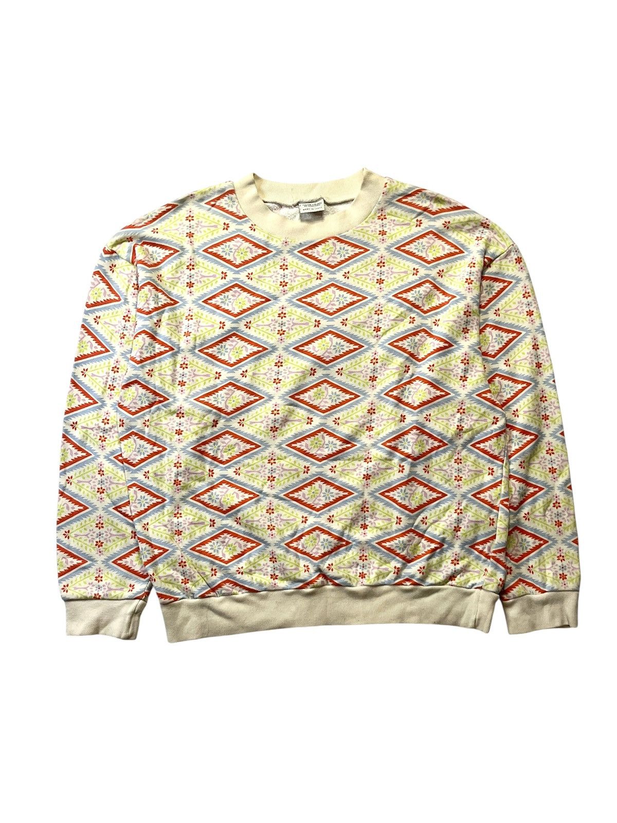 United Colors Of Benetton Crewneck Navajo Pattern Size S / US 4 / IT 40 - 1 Thumbnail