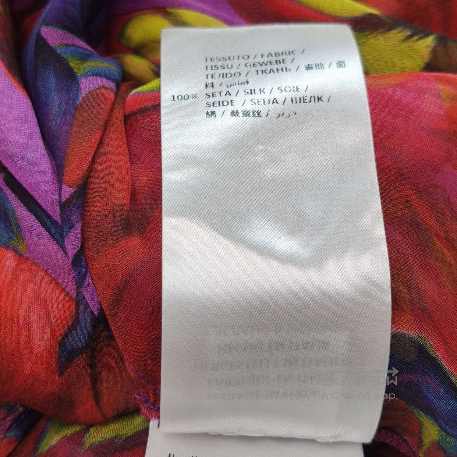 Gucci Gucci Silk Printed Crew Neck Long. Size M / US 6-8 / IT 42-44 - 9 Thumbnail