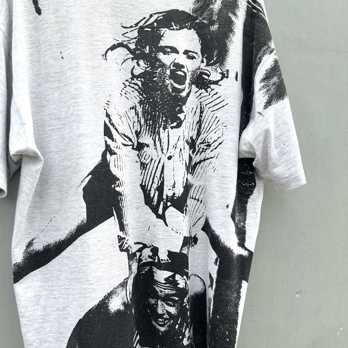 Vintage Vintage 90s Tshirt Marilyn Monroe AOP Builtup Size US L / EU 52-54 / 3 - 9 Thumbnail