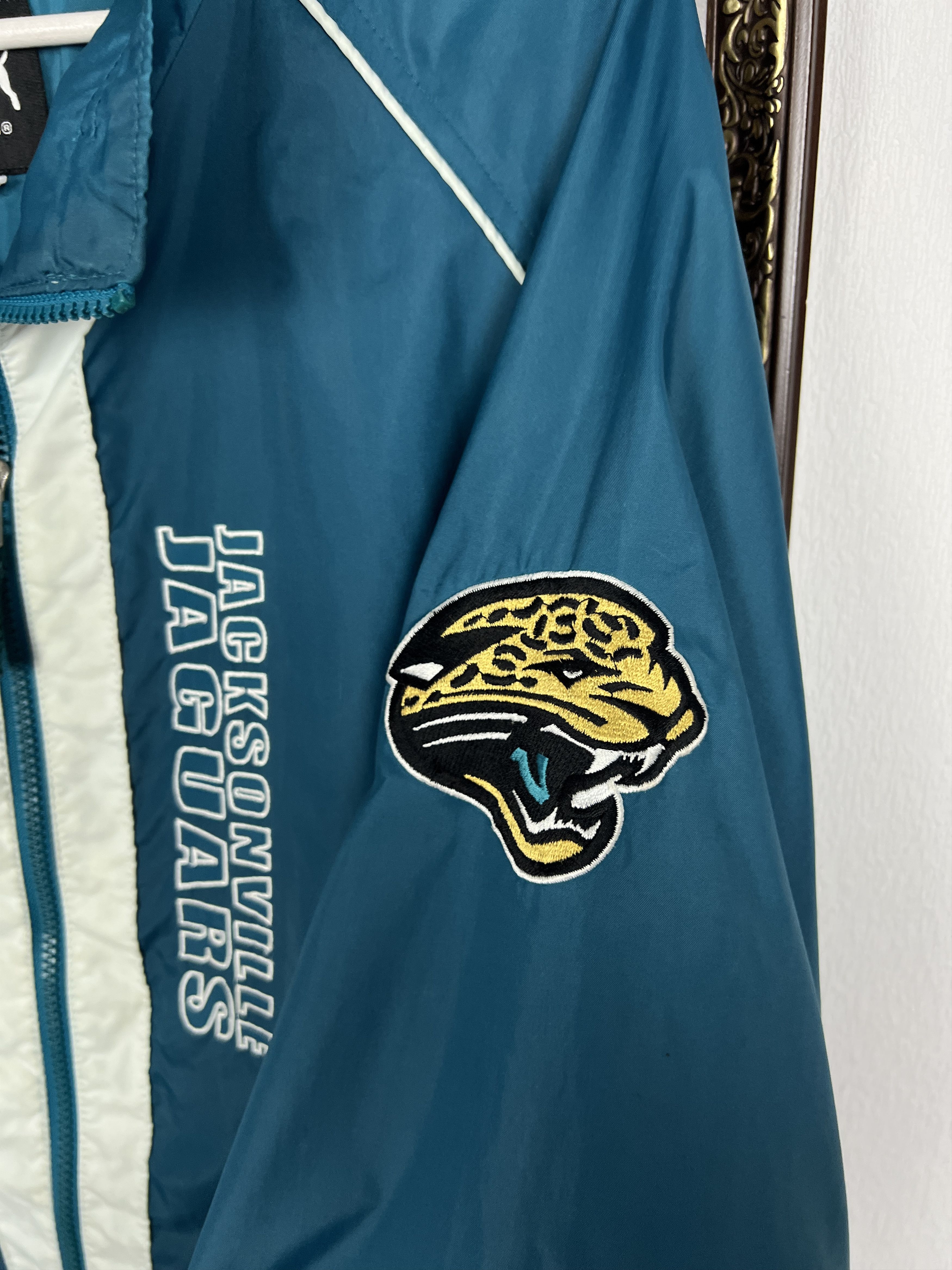 Puma Vintage Jacksonville Jaguars NFL Puma Jacket Mens Size US XL / EU 56 / 4 - 5 Thumbnail