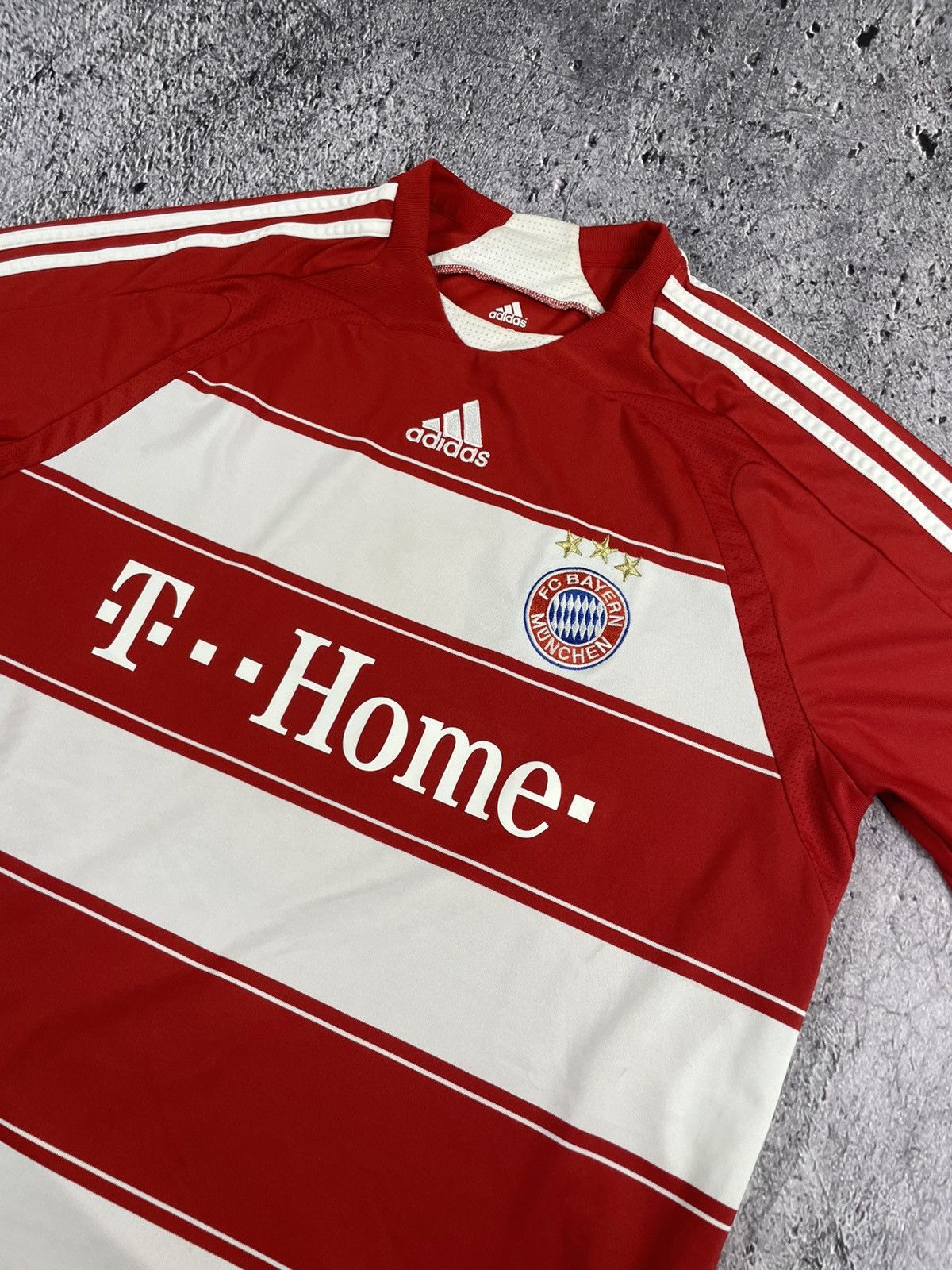 Adidas Vintage Adidas Bayern Munchen Luca Toni #9 Football Jersey Size US L / EU 52-54 / 3 - 3 Thumbnail