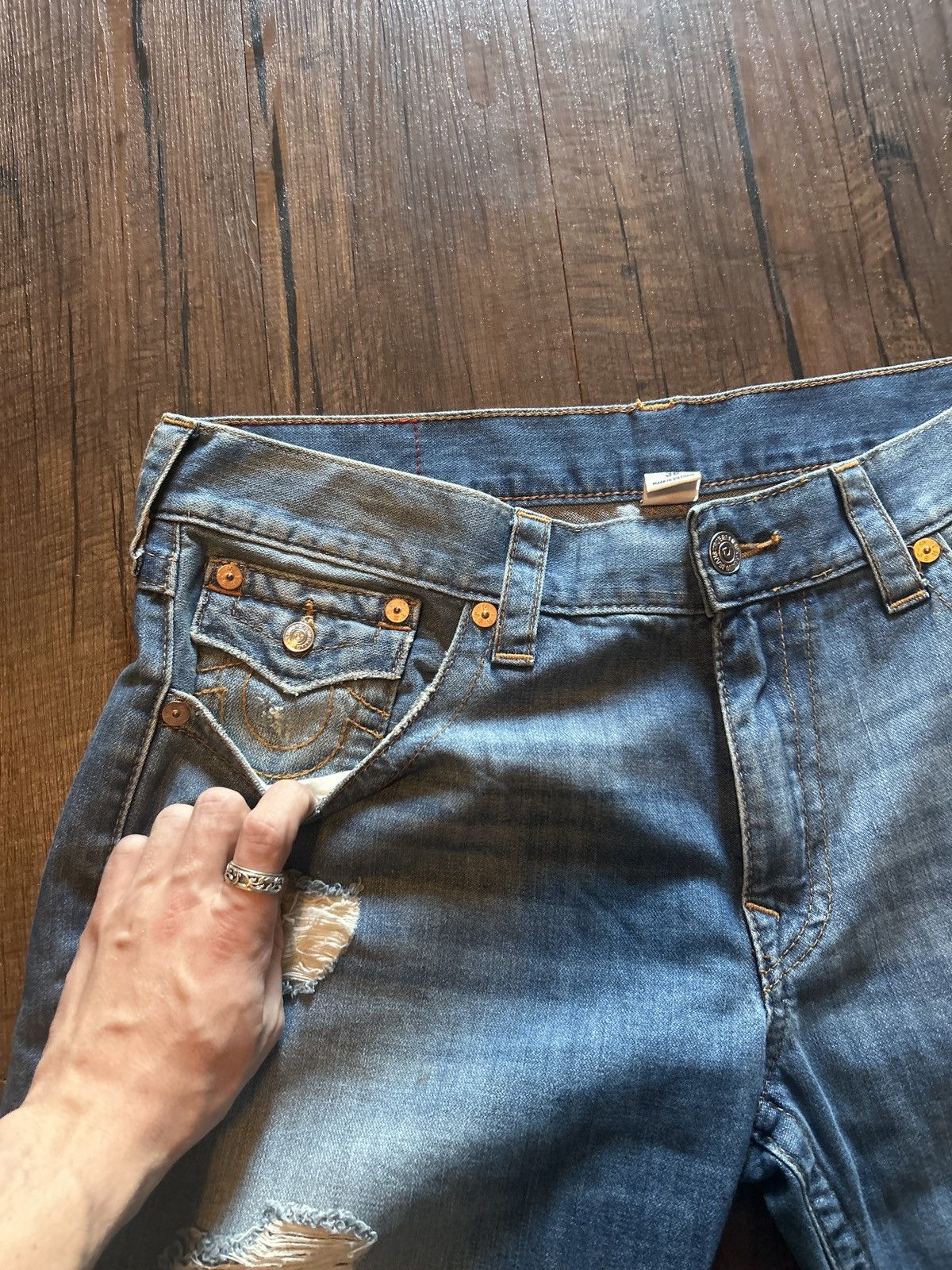 True Religion True Religion Jeans Size US 38 / EU 54 - 3 Thumbnail