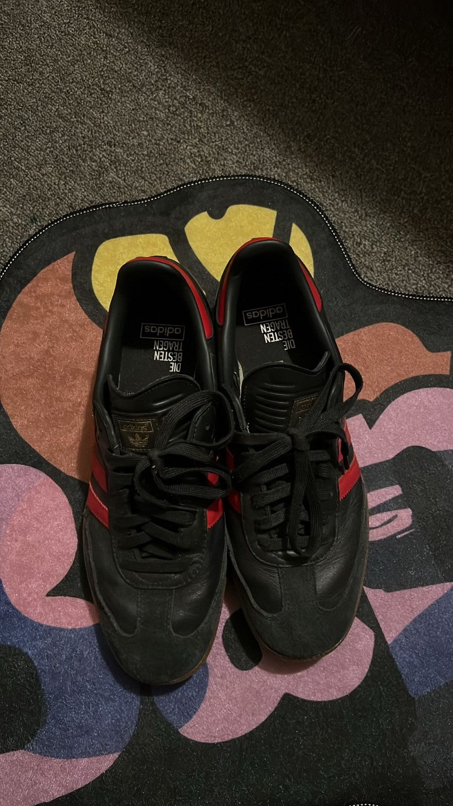 Adidas Samba ‘Carbon Scarlet’ Size US 10.5 / EU 43-44 - 3 Thumbnail