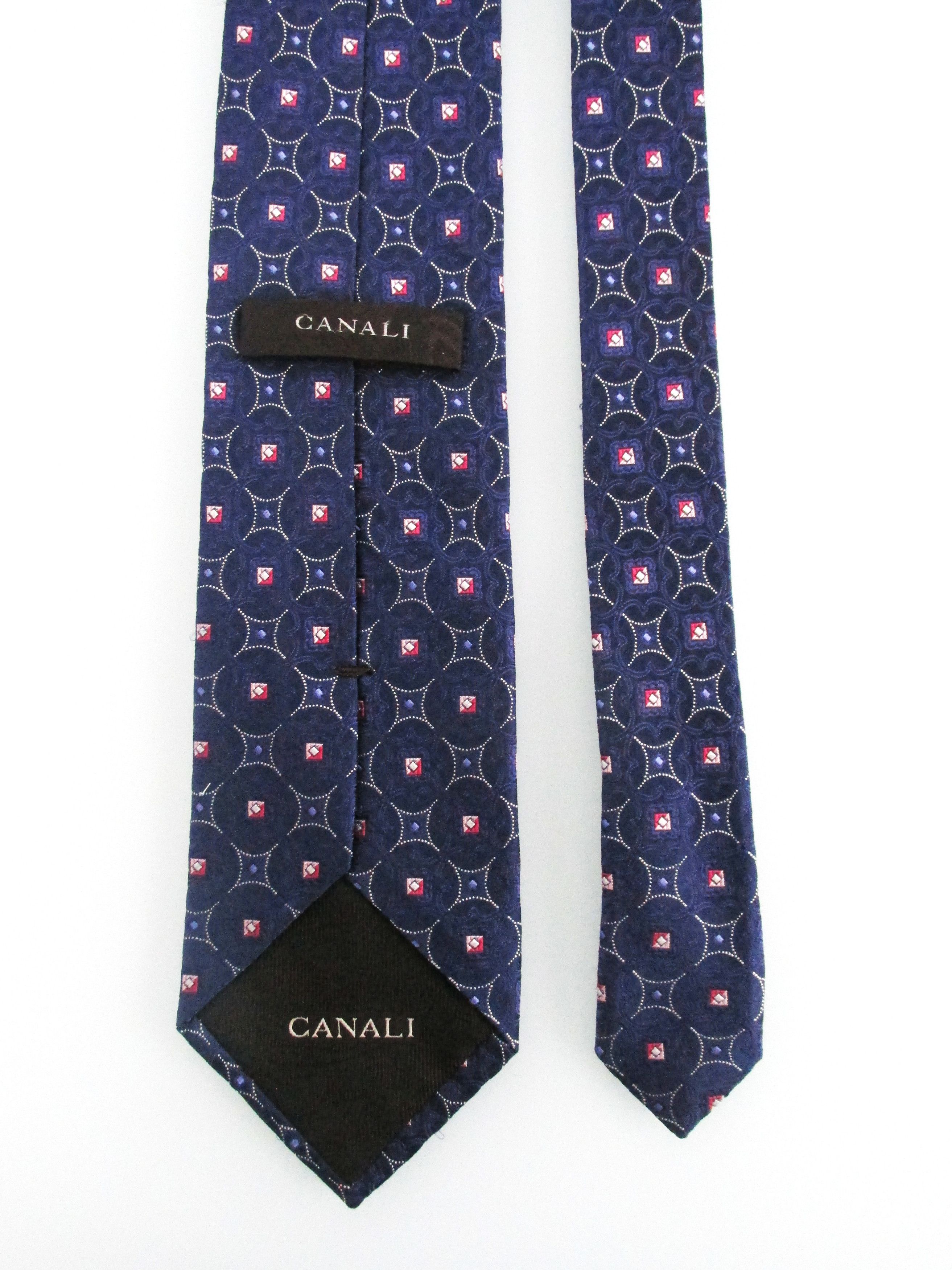 Canali Canali Men's Silk Tie Size ONE SIZE - 4 Thumbnail