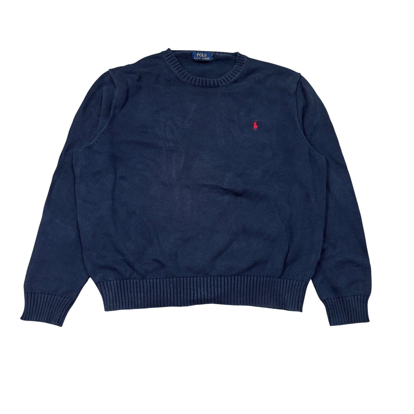 Polo Ralph Lauren Polo Ralph Lauren Cotton Crewneck Sweater Men's XL Preppy Size US XL / EU 56 / 4 - 1 Thumbnail