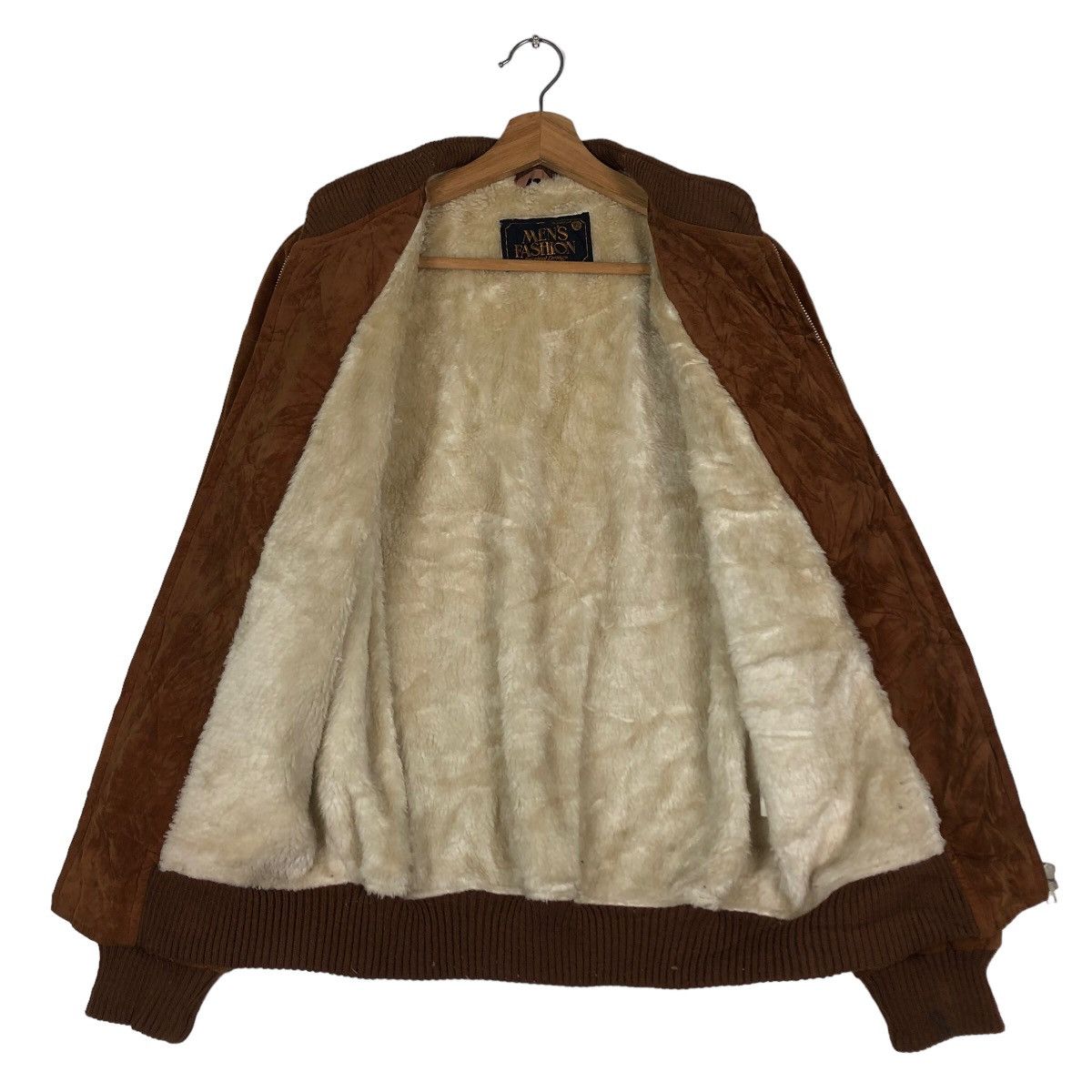 Japanese Brand 🔥Riot Riot Vintage Bomber Jacket Suede Leather Rick Owens Size US L / EU 52-54 / 3 - 13 Thumbnail