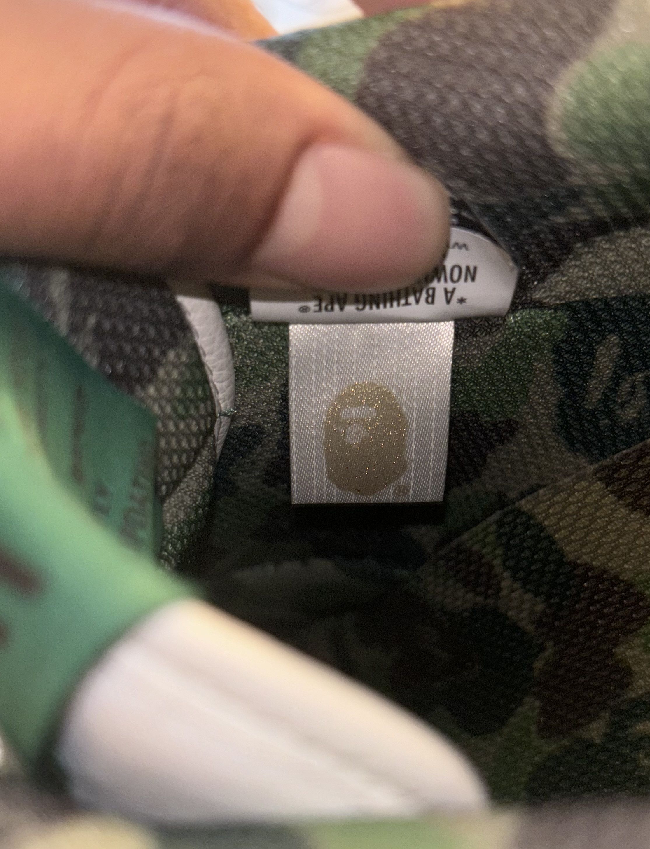 Bape Bape Sk8 Sta #2 ABC Camo - Green Size US 12 / EU 45 - 6 Thumbnail