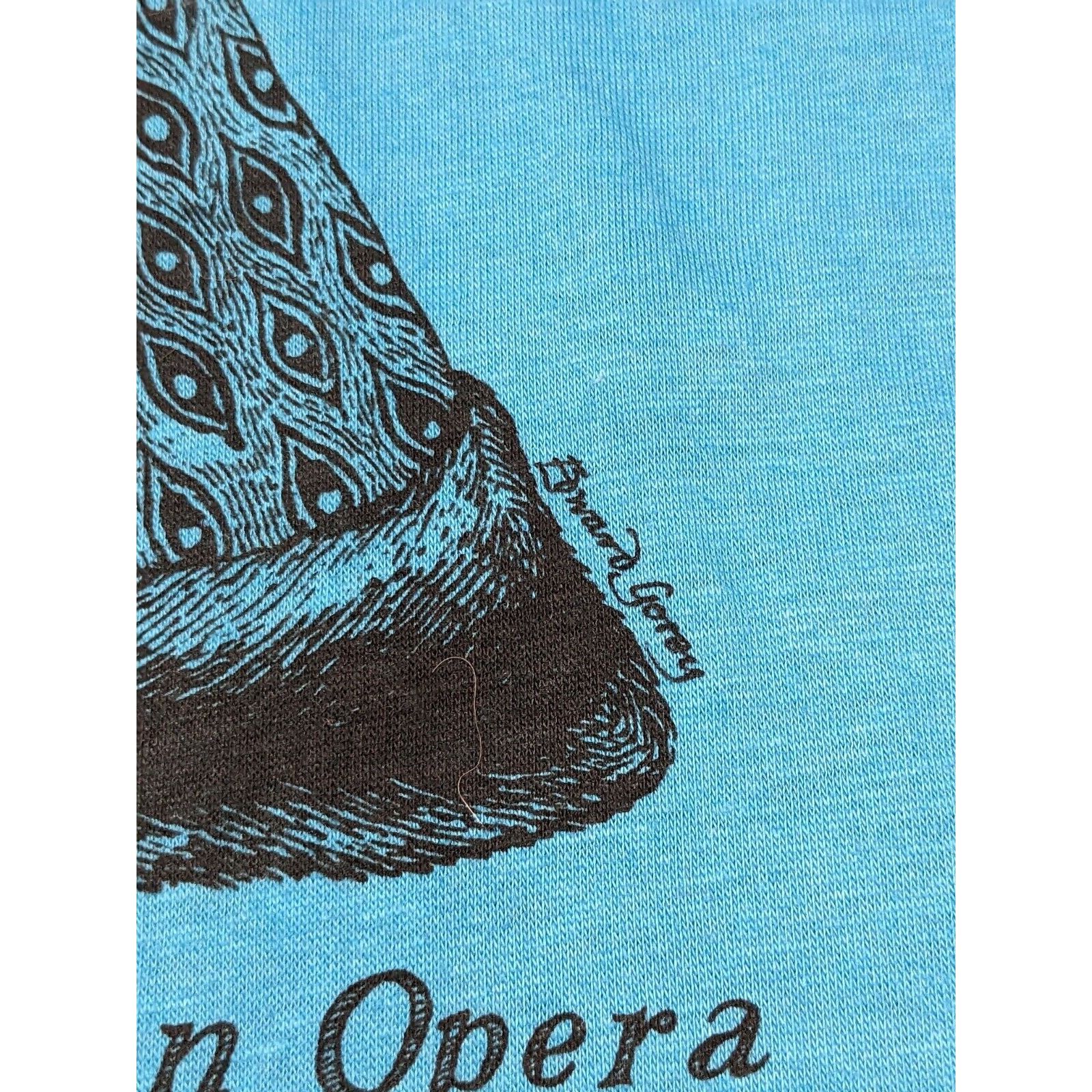 Other Edward Gorey New York Met Opera T Shirt SAMUEL RAMEY SIGNED Size US XL / EU 56 / 4 - 3 Thumbnail