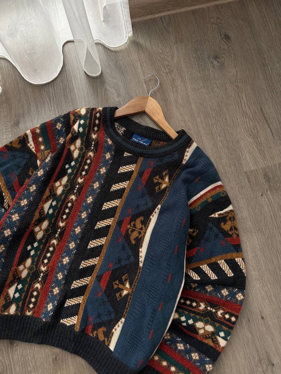 Carlo Colucci × Coogi × Vintage Vintage Coogi Style Knit Y2K Style Sweater Size US M / EU 48-50 / 2 - 9 Thumbnail