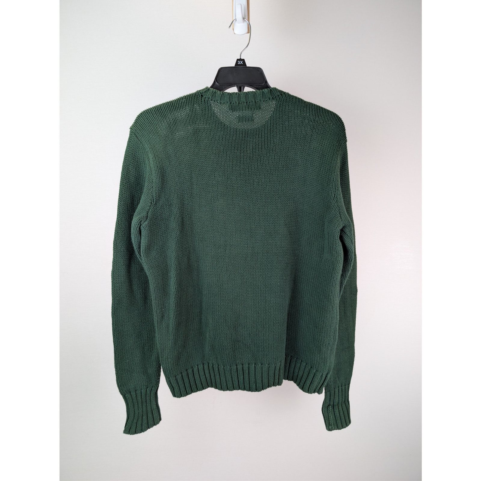 Ralph Lauren o1rshd1 CC20 flag intarsia knit sweater in Green Size US S / EU 44-46 / 1 - 9 Thumbnail