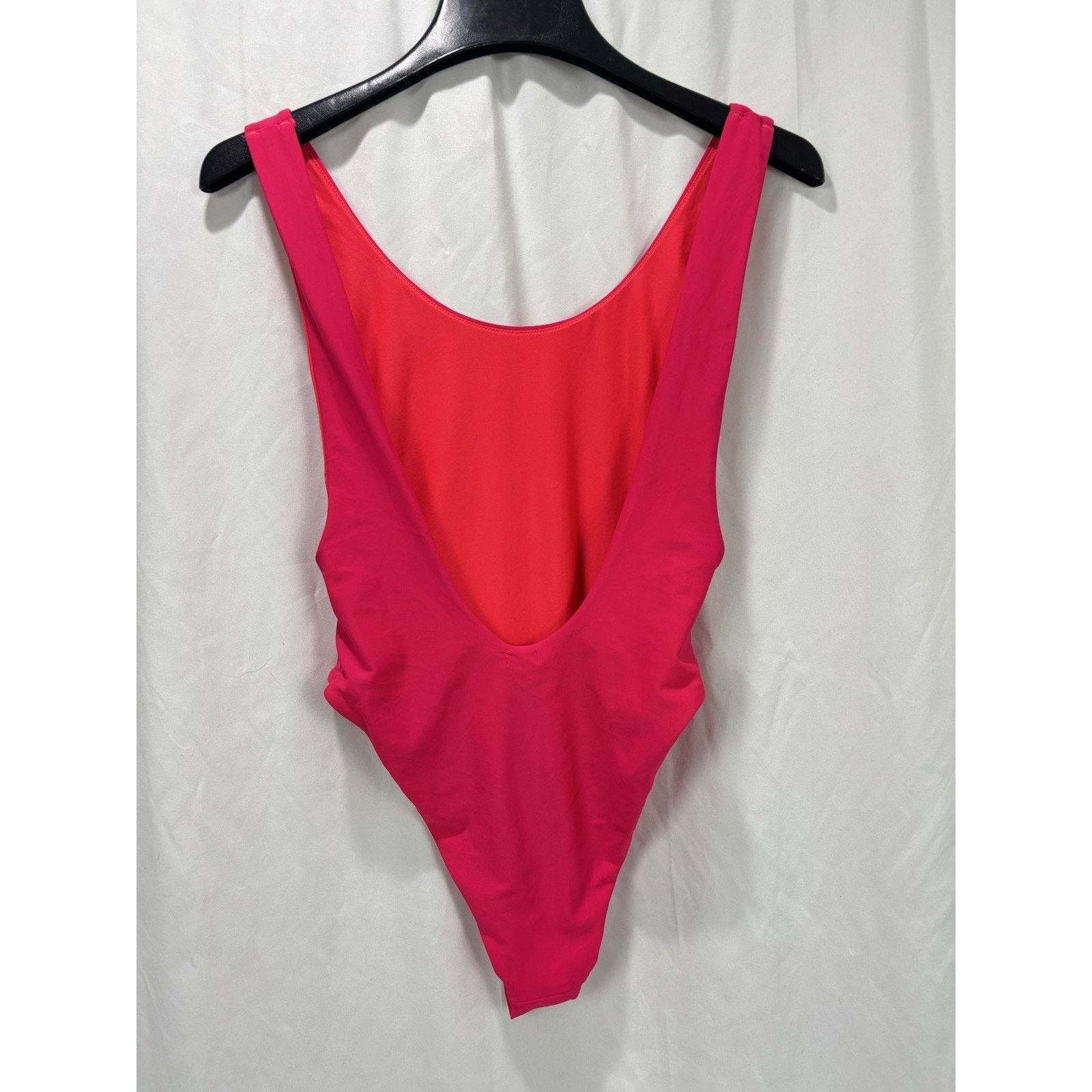 American Eagle Outfitters Aerie Super Scoop Cheekiest One Piece Swimsuit Pink Size M Size M / US 6-8 / IT 42-44 - 2 Thumbnail