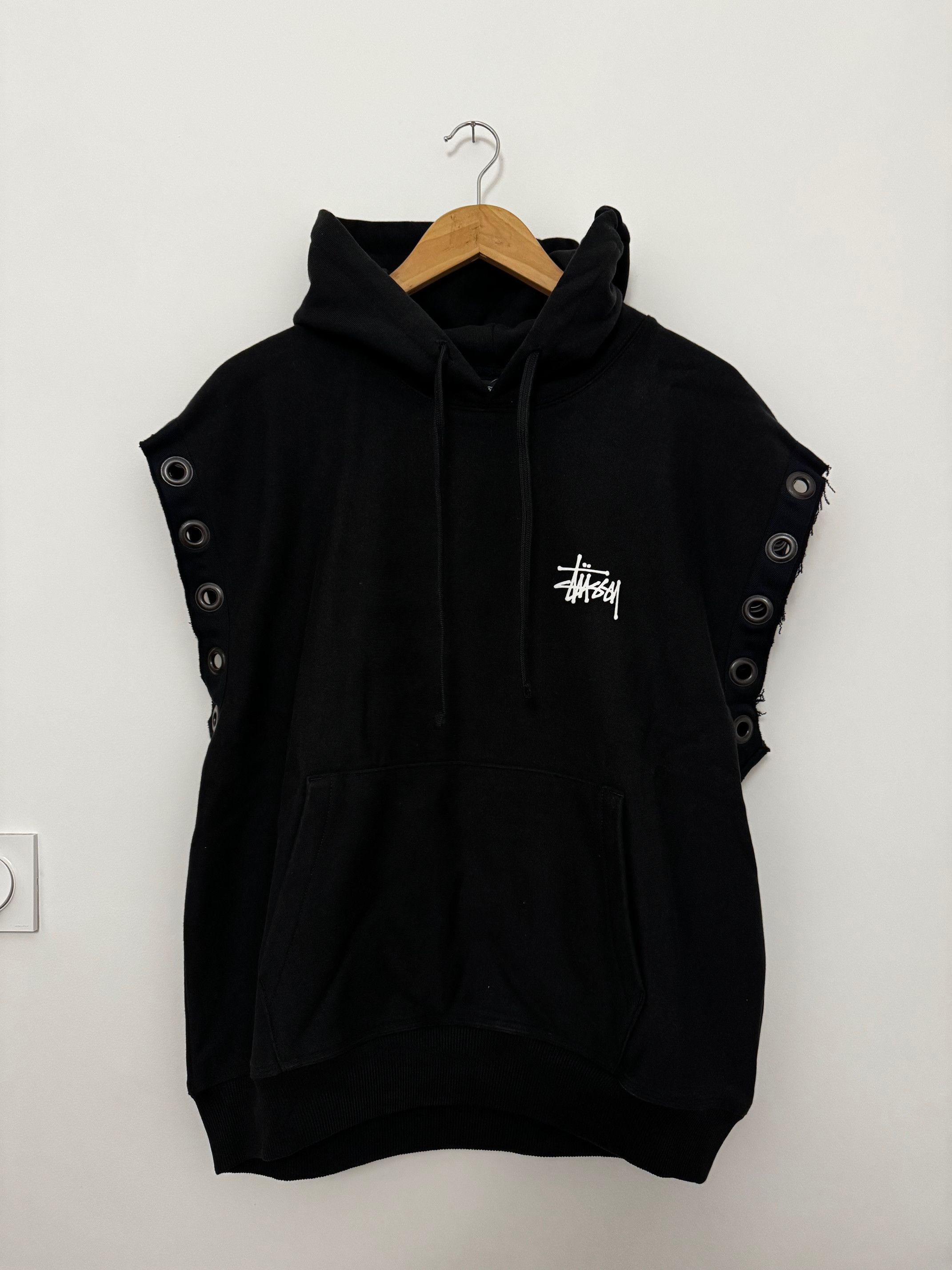 Junya Watanabe JUNYA WATANABE MAN EYE X STÜSSY HOODED VEST BLACK Size US M / EU 48-50 / 2 - 1 Thumbnail