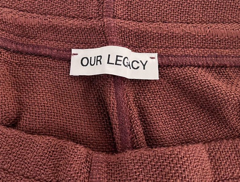 Our Legacy Our LegacyReduced trouser Panama woven trousers Size US 32 / EU 48 - 3 Thumbnail