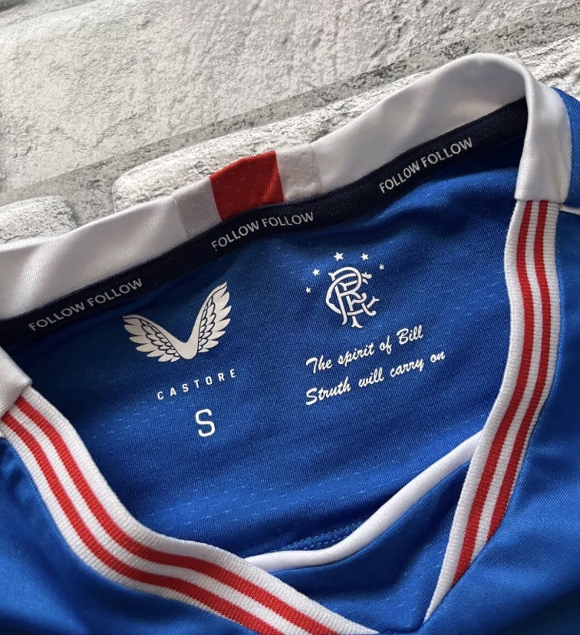 Castore RANGERS F.C. CASTORE 2020/2021 FOOTBALL HOME JERSEY Size US S / EU 44-46 / 1 - 8 Thumbnail