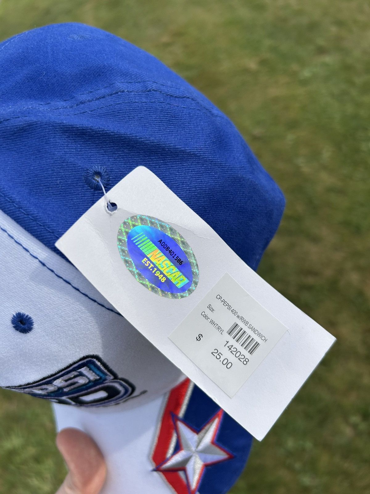 NASCAR Y2K Daytona 400 Pepsi Racing Hat NWT Size ONE SIZE - 7 Thumbnail