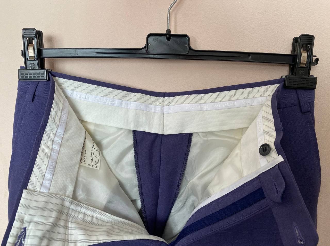 Pal Zileri 2 Pieces PAL ZILERI CERIMONIA Striped Suit One Button Sz 48R Size 48R - 23 Thumbnail