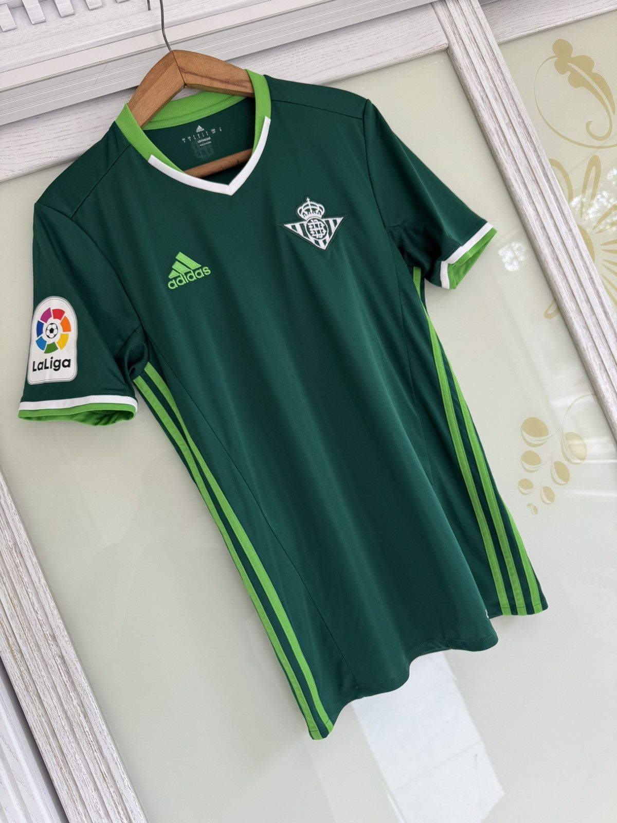Adidas Real Betis 2016-2017 Away Soccer Jersey Football Kit Shirt Size US S / EU 44-46 / 1 - 4 Thumbnail