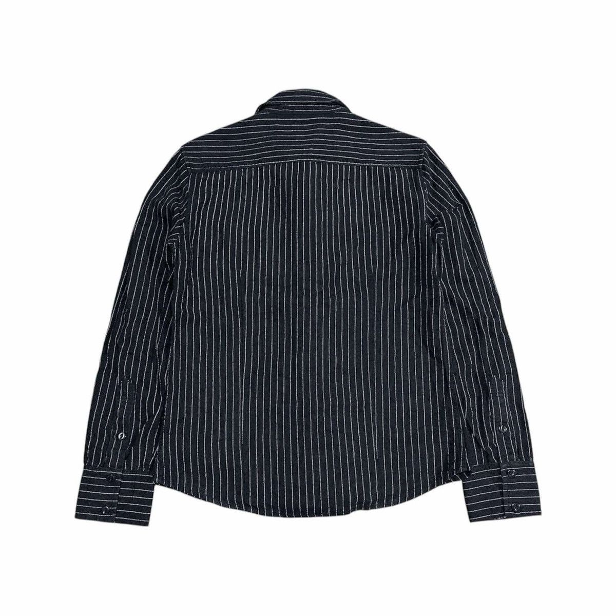 Hysteric Glamour × If Six Was Nine × Japanese Brand 🔥Sick Y2K Luv Maison Jackrose Union Rock Double Layer Shirt Size US M / EU 48-50 / 2 - 14 Thumbnail