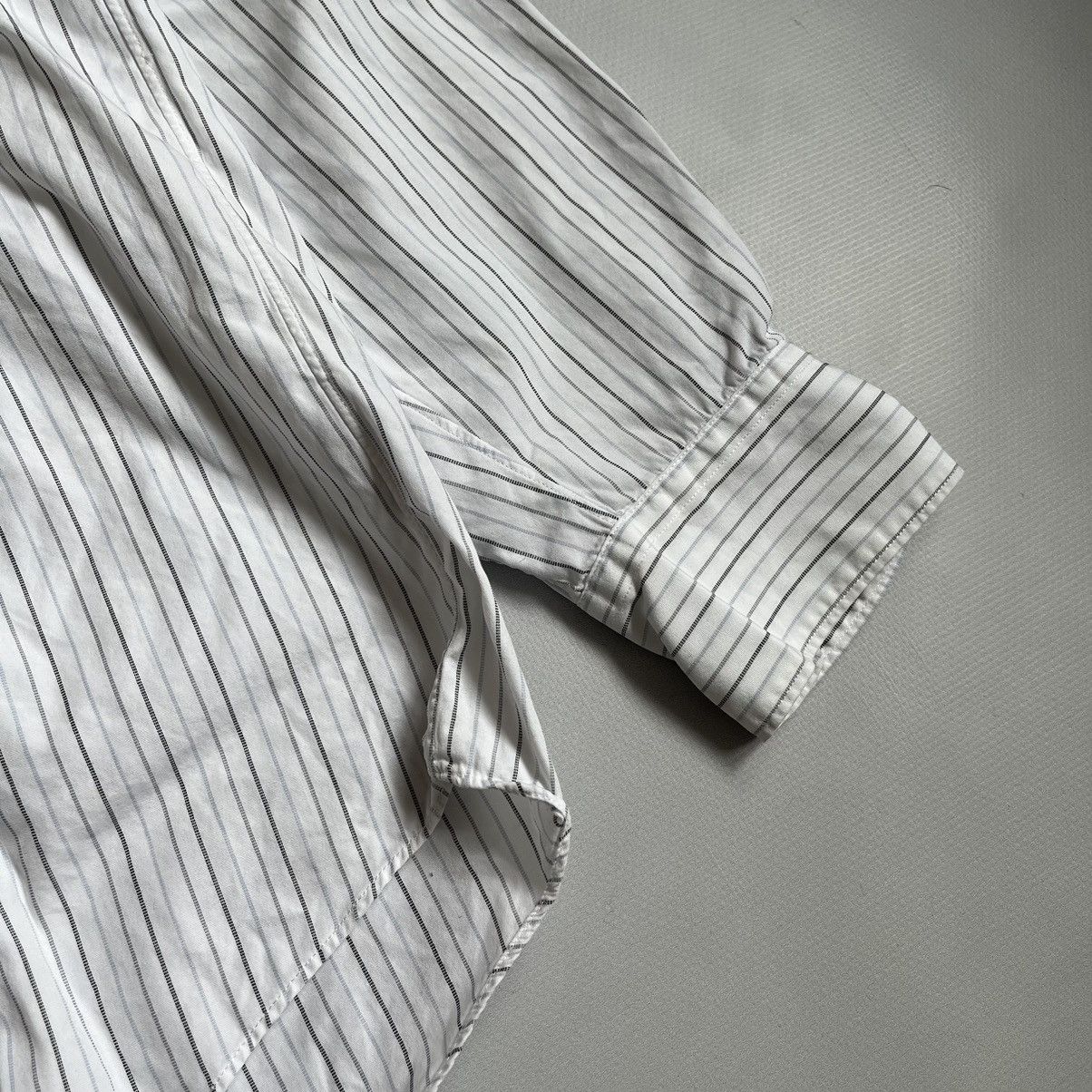 Comme des Garcons SHIRT Vintage Comme des Garcons Striped Button Up Shirt Size M / US 6-8 / IT 42-44 - 9 Thumbnail