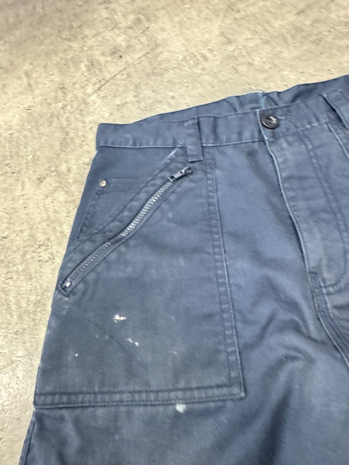 Japanese Brand ᶠᵃⁿᶜʸᵍᵘʸ Cropped Cargo Pants Workwear Bondage Vintage Pants Size US 32 / EU 48 - 6 Thumbnail