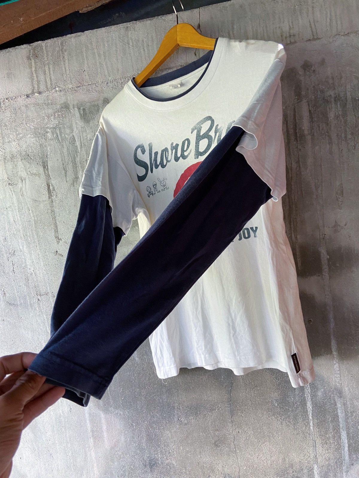 Beauty Beast × Hysteric Glamour × Japanese Brand SEEING YOU SMILE ALWAYS BRINGS ME JOY DOUBLE LAYER Size US M / EU 48-50 / 2 - 3 Thumbnail