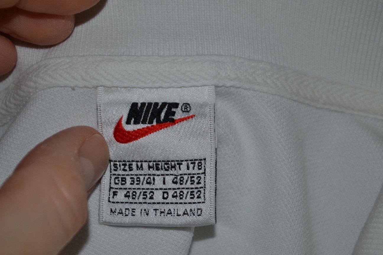 Nike × Vintage Vintage 90s Nike Court Polo Shirt M Size US M / EU 48-50 / 2 - 7 Thumbnail
