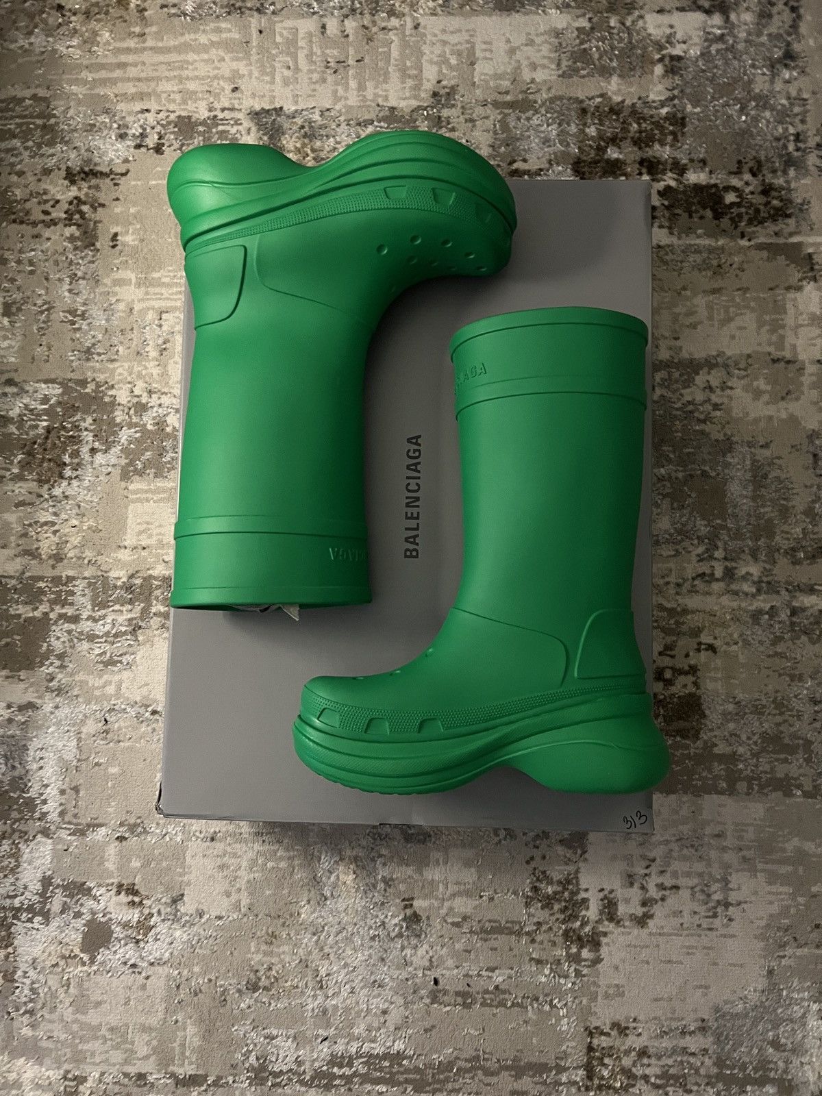 Balenciaga Balenciaga Croc Boots Size US 12 / IT 42 - 2 Thumbnail