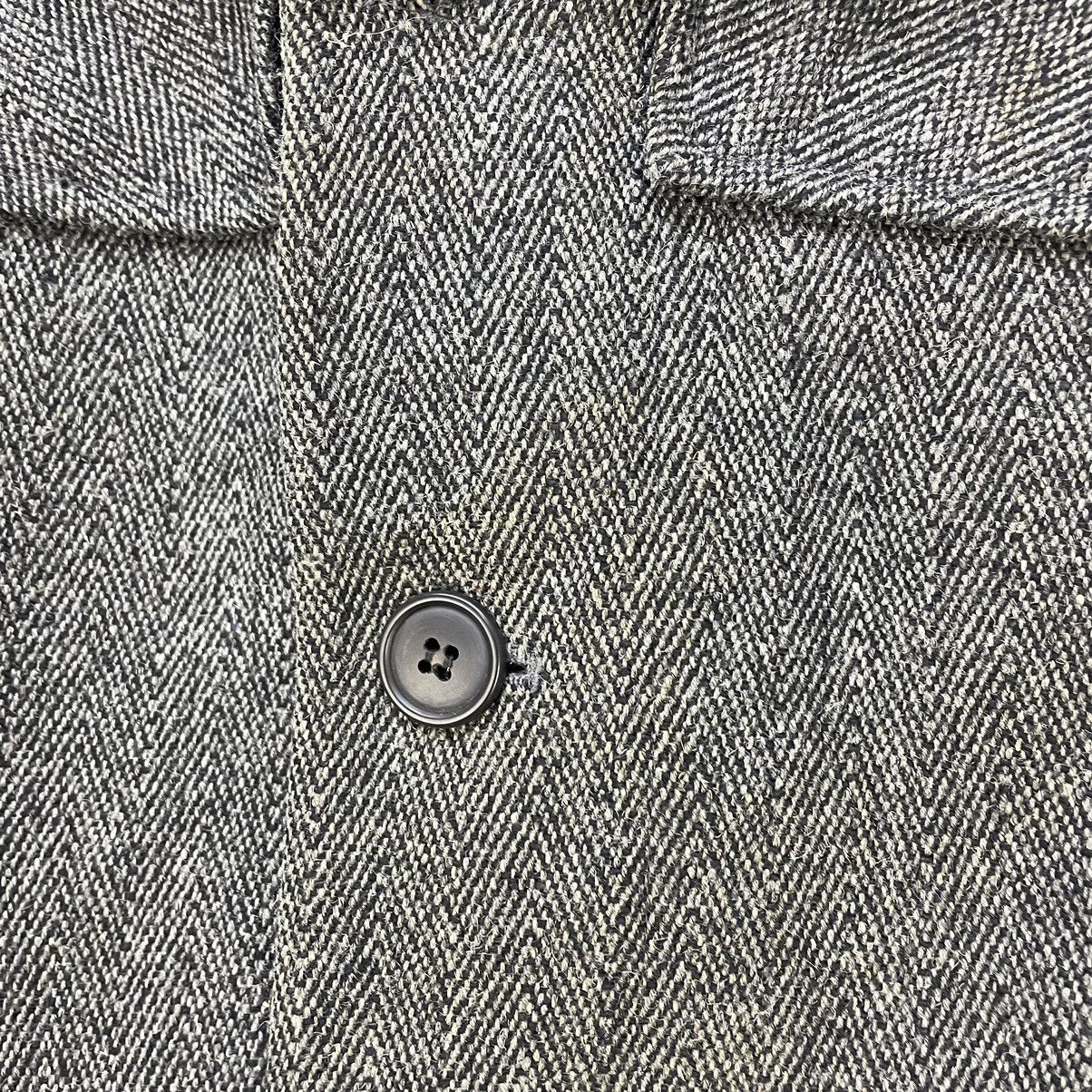 A.P.C. × Autumn Cashmere 💥Vintage Apc Herringbone Hooded Jacket Size M / US 6-8 / IT 42-44 - 5 Thumbnail