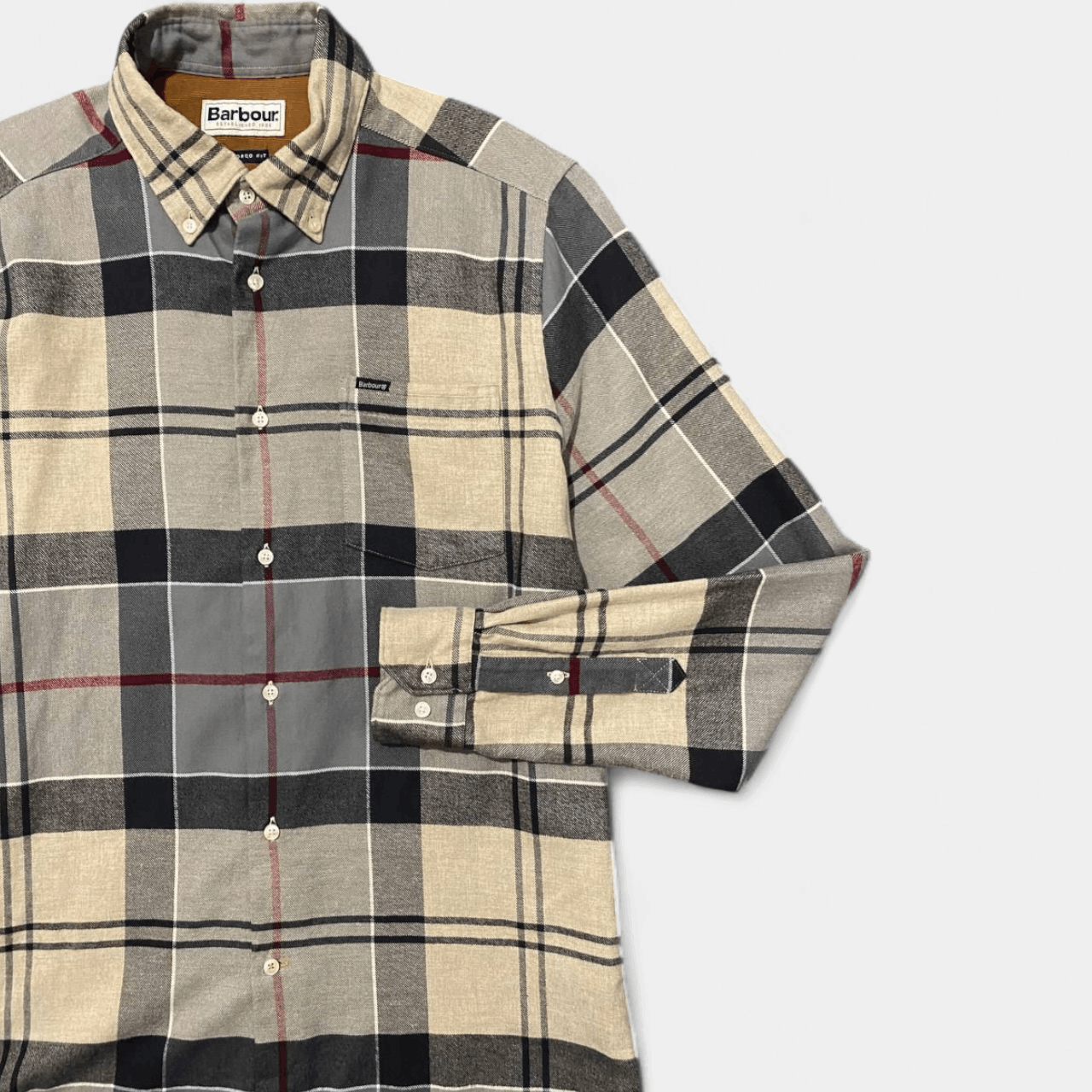Barbour Barbour Checkered Nova Check Tartan Shirt Size US M / EU 48-50 / 2 - 2 Thumbnail