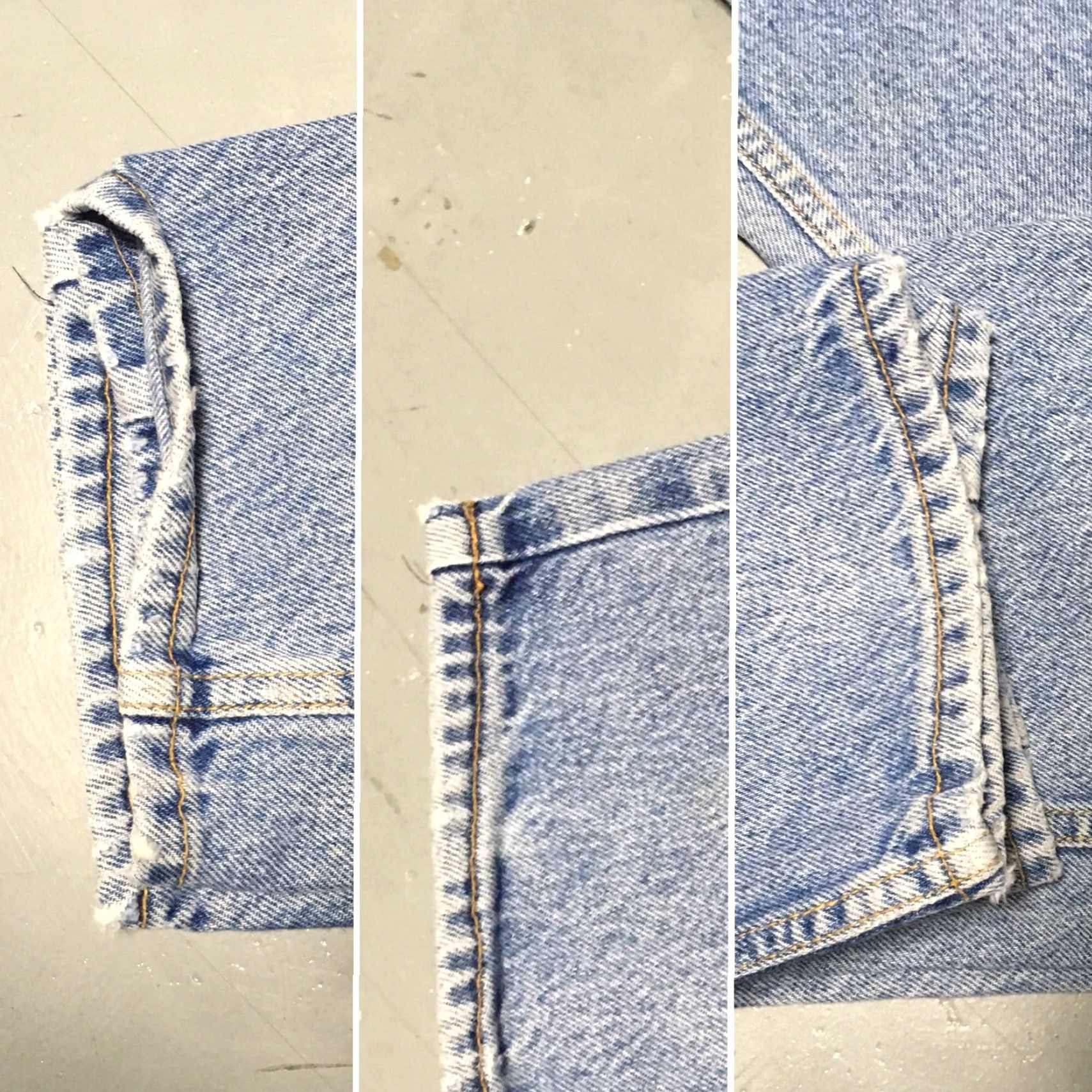 Armani VINTAGE Armani Jeans 28 Waist 32 80s 90s Blue Denim High Waist Regular Mens Size US 28 / EU 44 - 6 Thumbnail