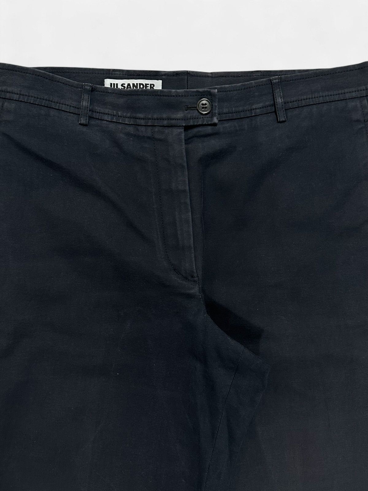 Jil Sander Jil Sander - Navy Classic Pants Size US 26 / EU 42 - 3 Thumbnail