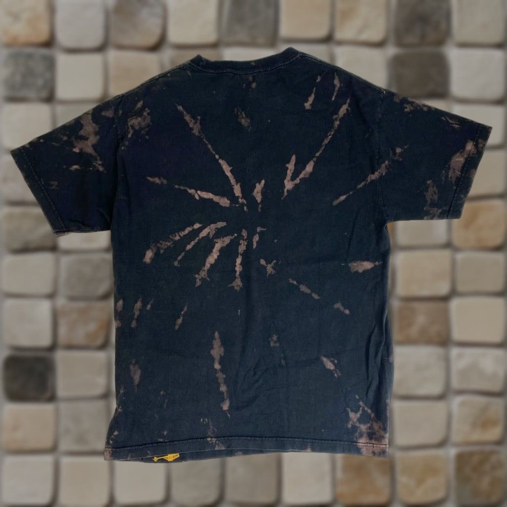 Vintage Men's Sneaktip Tie Dye T-Shirt Official Force vs Flight Made in USA Sz L Shirt Adults Black 100% Cotton Crew Neck Short Sleeve Mens Size US L / EU 52-54 / 3 - 1 Thumbnail