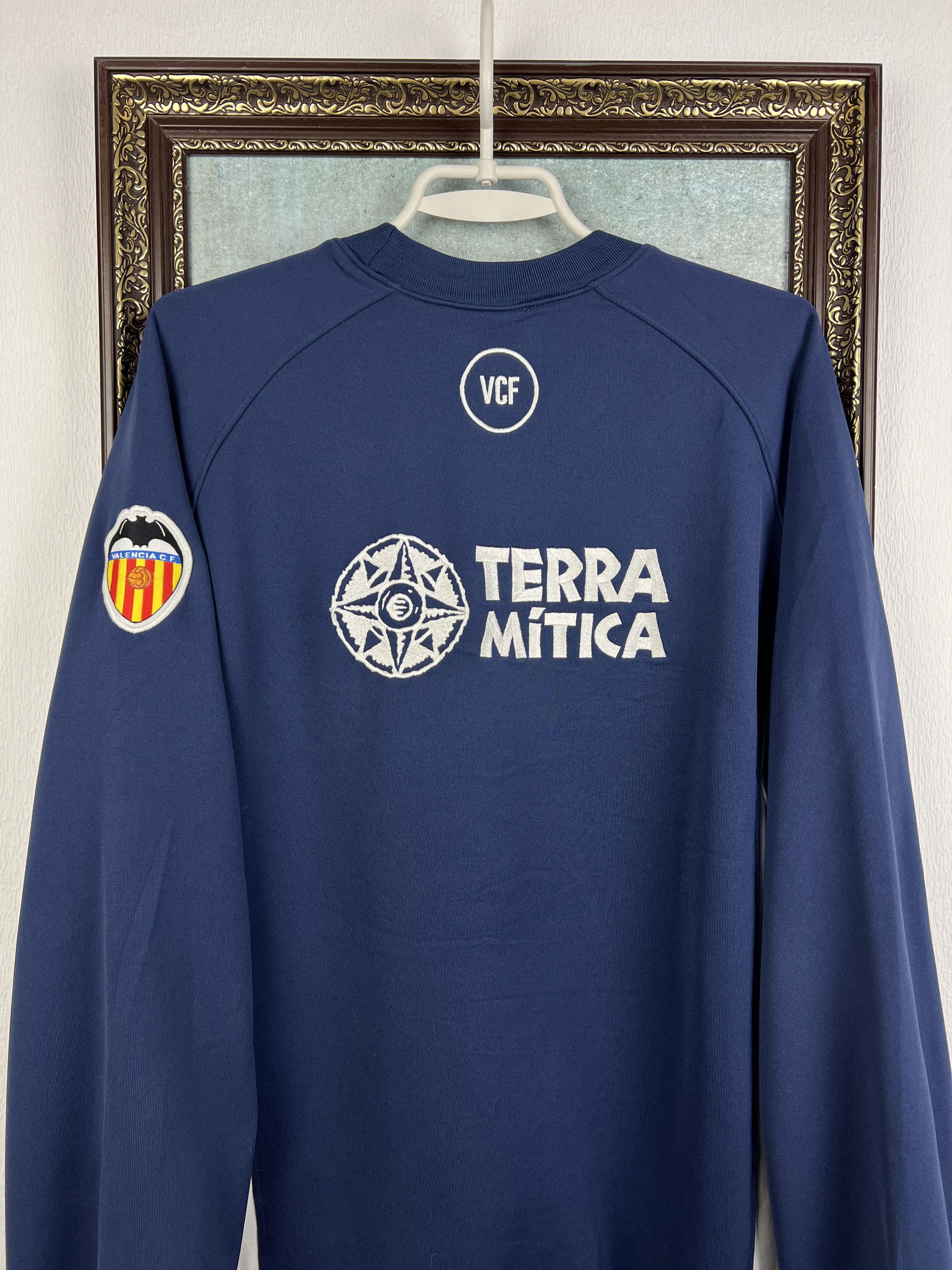 Nike Vintage Valencia Football Train Sweatshirt Soccer Crewneck Size US L / EU 52-54 / 3 - 9 Thumbnail