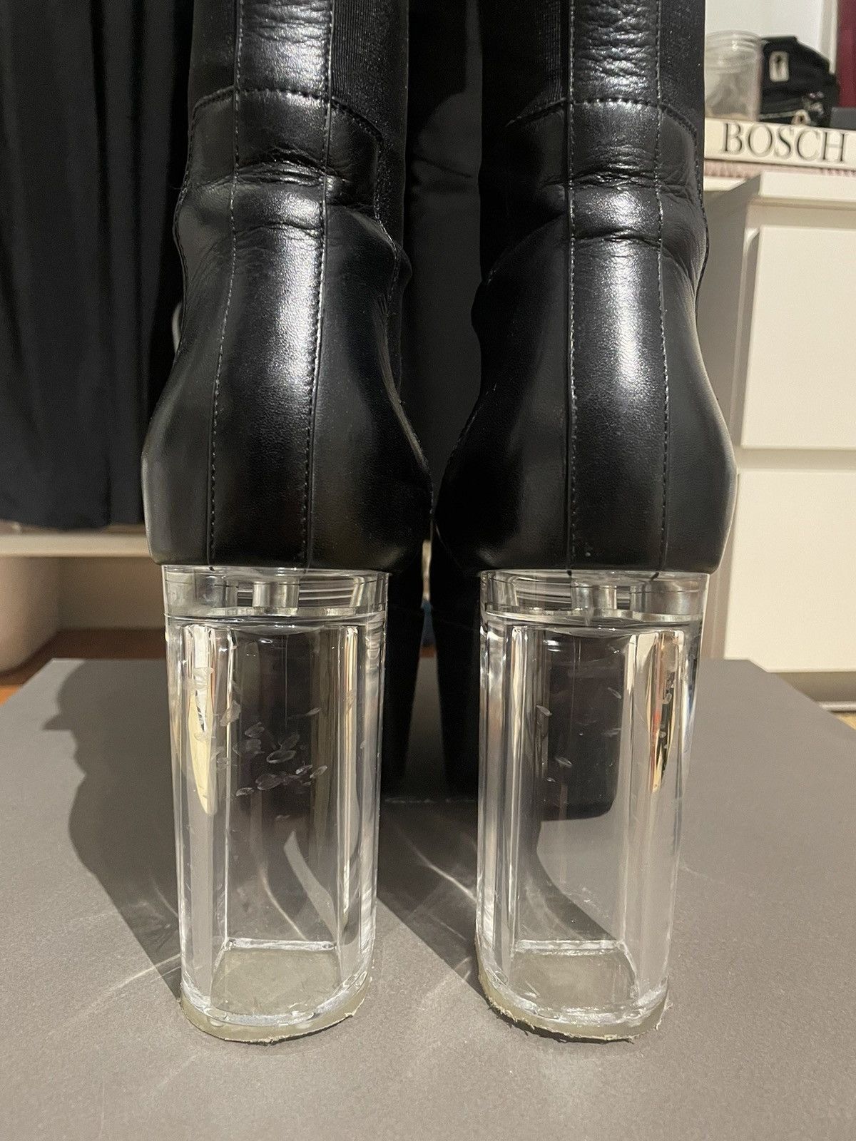 Rick Owens Kiss Grill Platform Heels Boots Size US 8 / EU 41 - 6 Thumbnail