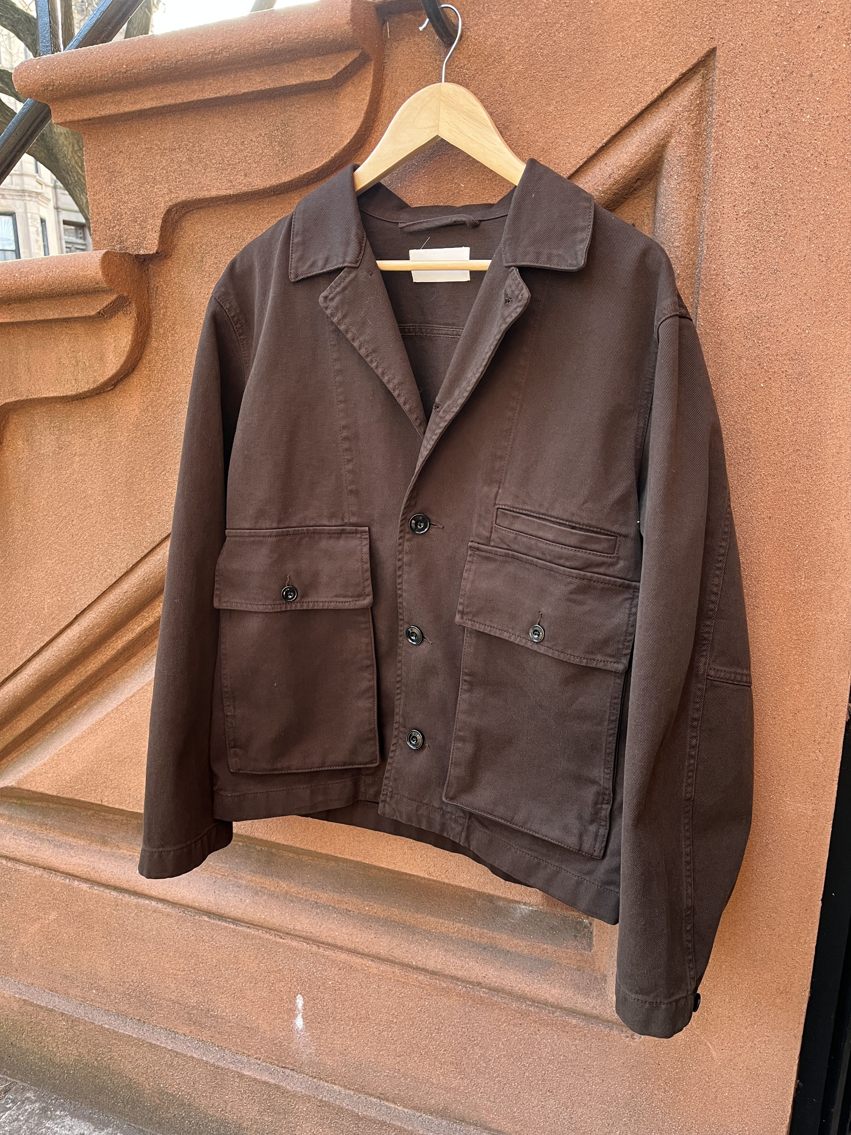Lemaire Boxy Jacket - Espresso | Grailed