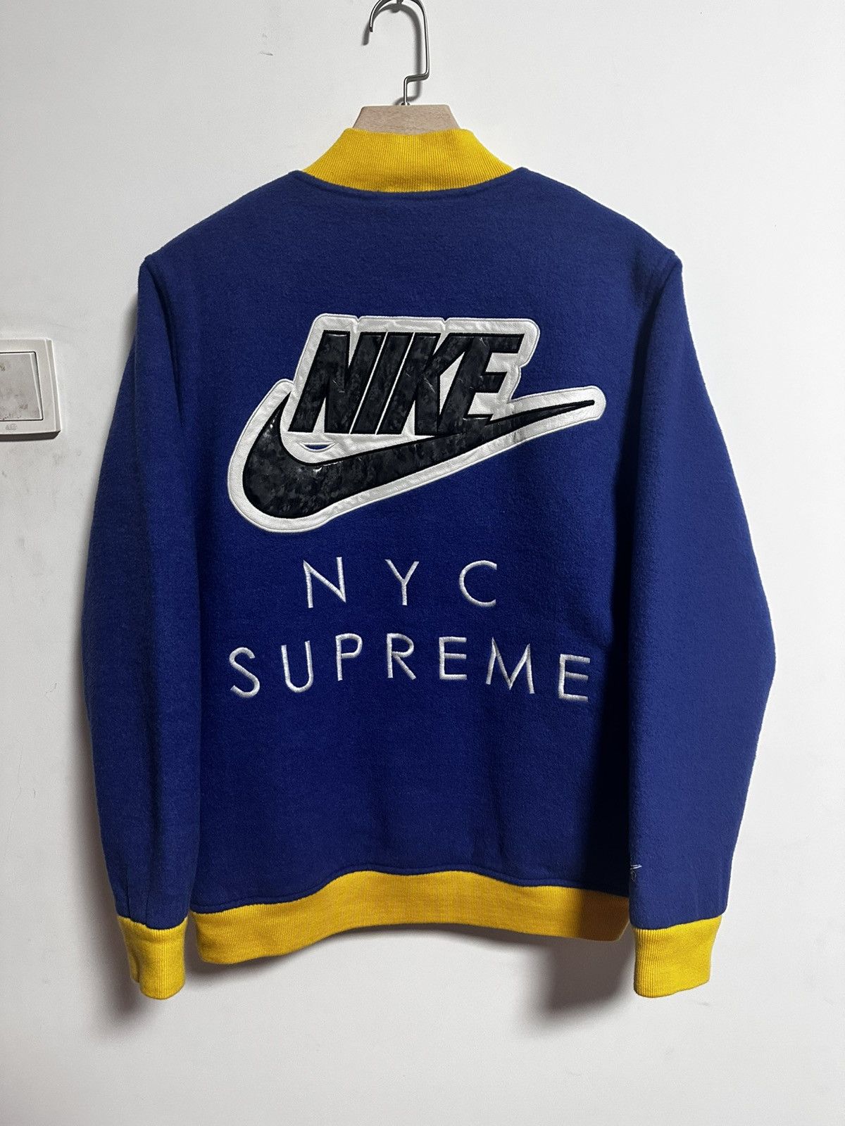 Nike × Supreme Supreme Nike SB varsity jacket Size US L / EU 52-54 / 3 - 1 Thumbnail