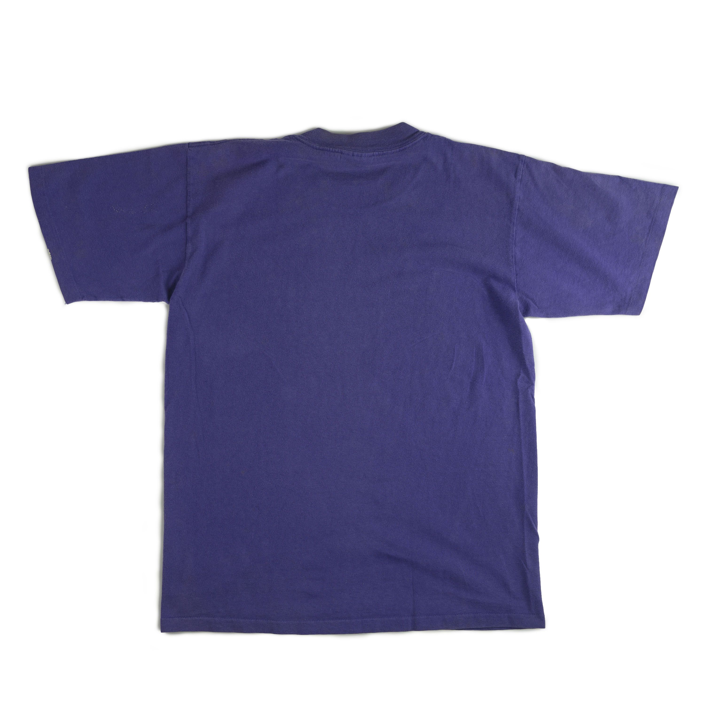 Vintage Vintage 1990's M/S Westward Faded Tee Shirt Size US L / EU 52-54 / 3 - 2 Thumbnail