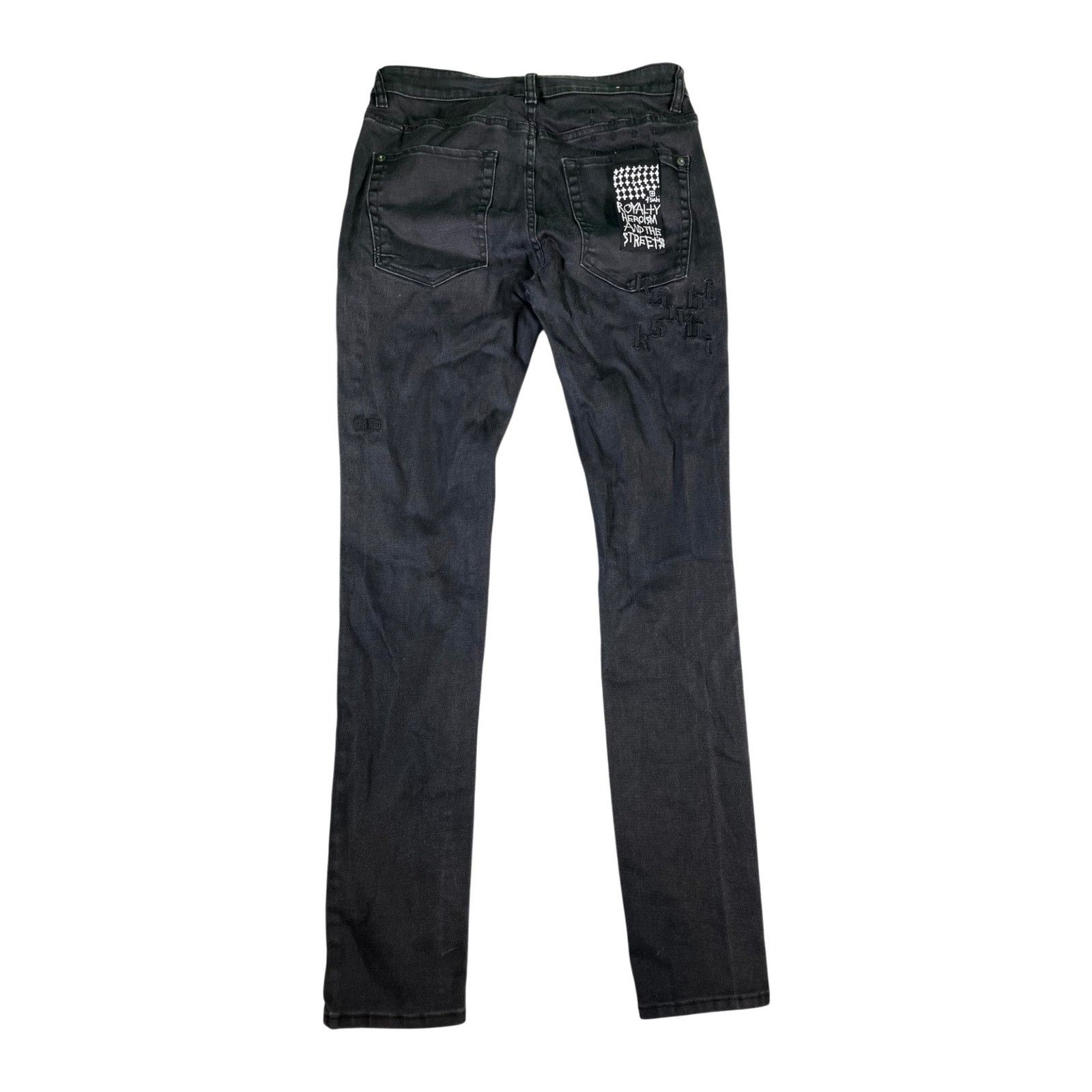 Ksubi Ksubi Patch Black Jeans Size US 31 - 2 Thumbnail