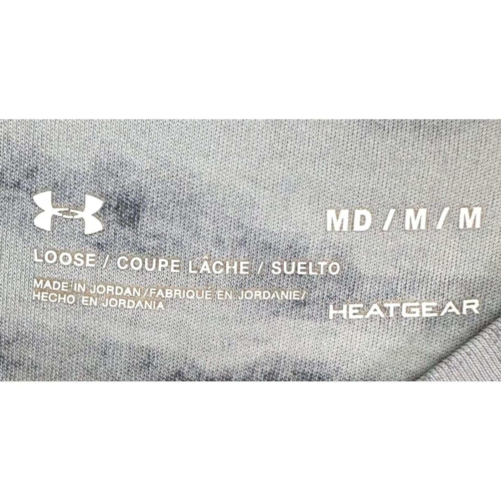 Under Armour Under Armour HeatGear Shirt Mens Medium Gray Camo Lacrosse Athletic All America Crew Neck Long Sleeve Logo Size US M / EU 48-50 / 2 - 5 Thumbnail