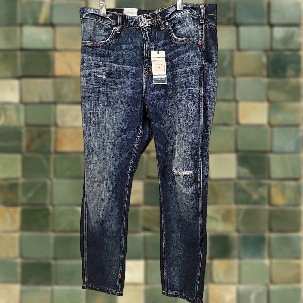 Scotch & Soda VINTAGE NWT Scotch & Soda Jeans Womens 31x32 Blue Bandit Slim Tapered Bandit Boyfriend Mens? Girls? Size 24" / US 00 / IT 34 - 1 Thumbnail