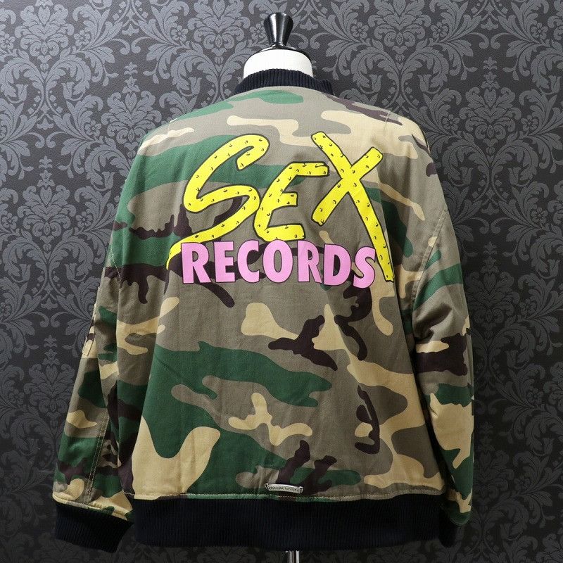 Chrome Hearts Chrome Hearts x Matty Boy Sex Records Bomber Jacket