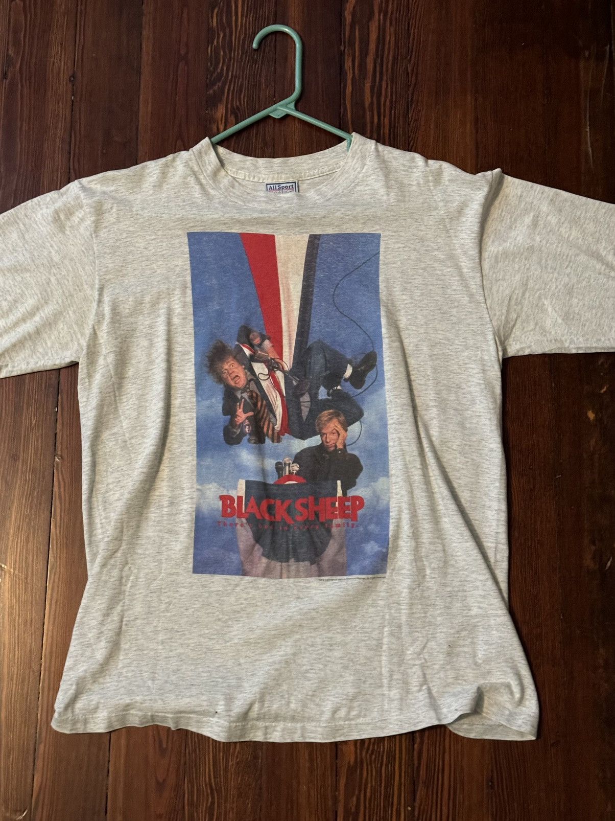 Vintage Vintage 1996 Vintage Black Sheep Movie Promo Size US L / EU 52-54 / 3 - 1 Thumbnail