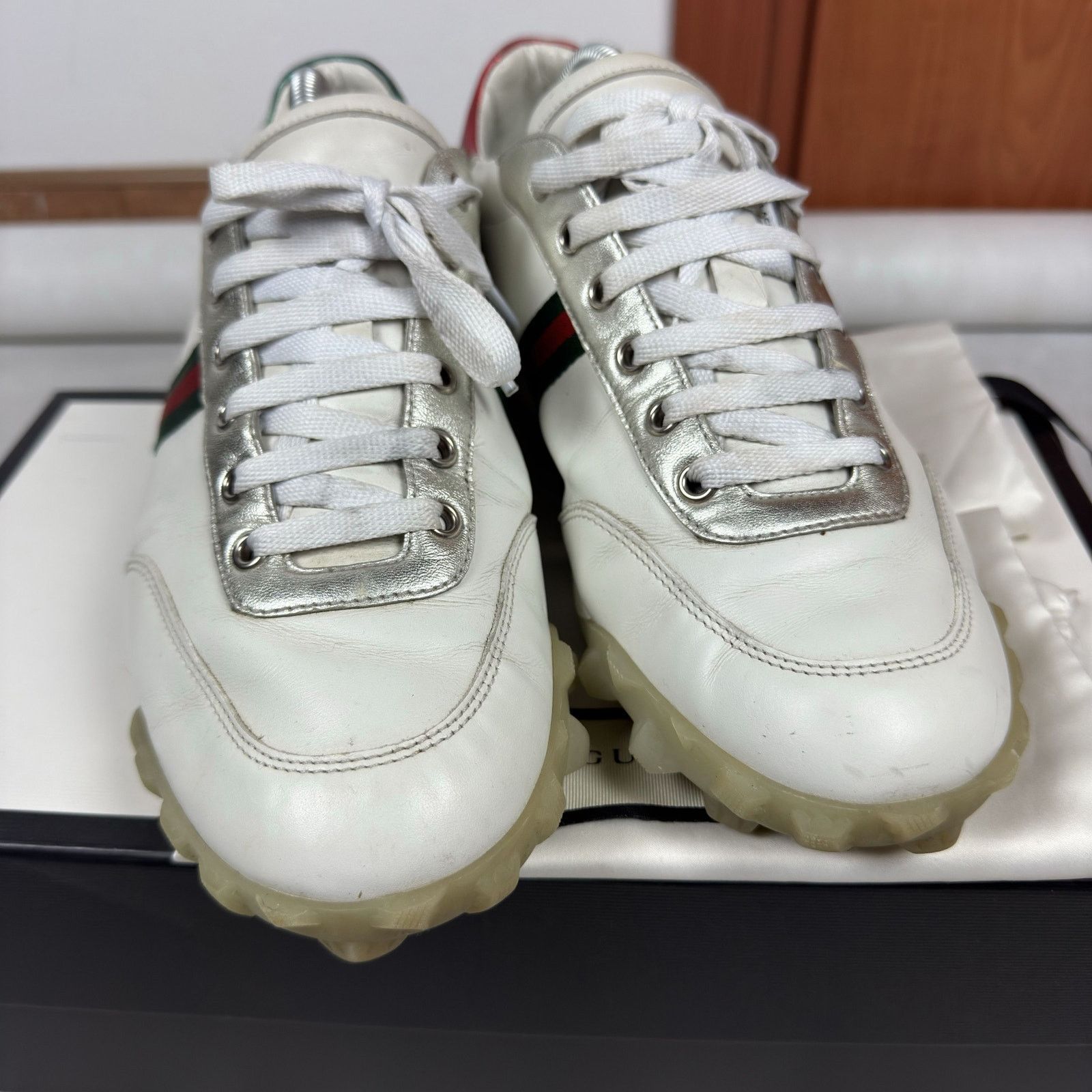 Gucci Gucci Mens Leather shoes 8.5 Size US 9 / EU 42 - 4 Thumbnail