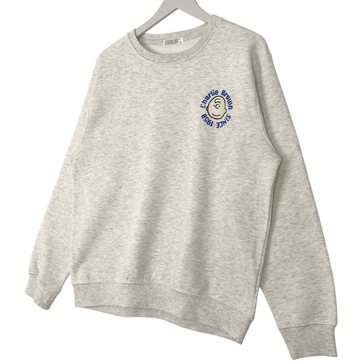 Vintage Vintage Peanuts Charlie Brown Sweatshirt Crewneck Grey SizeL Size US L / EU 52-54 / 3 - 2 Thumbnail