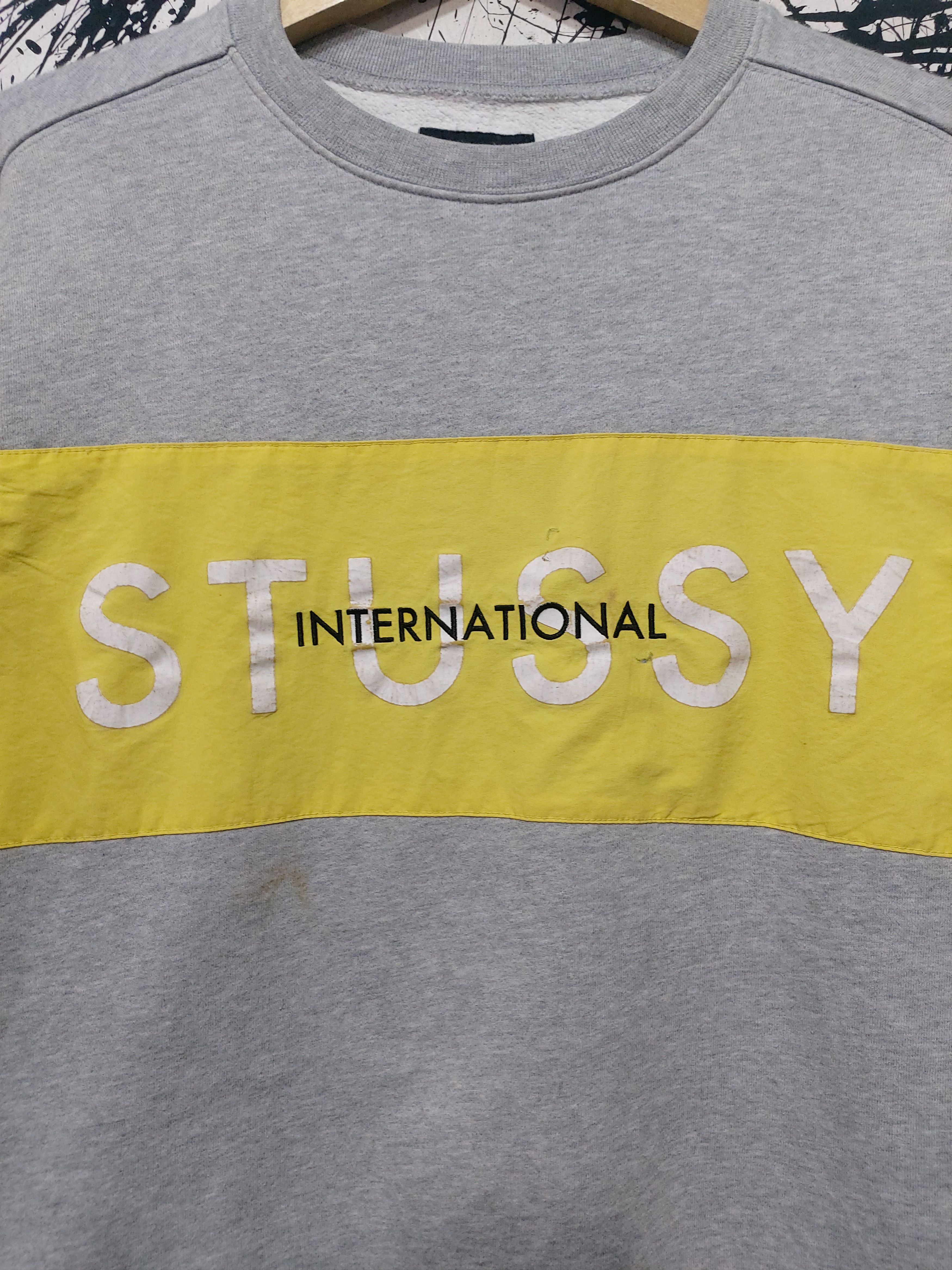 Stussy STUSSY INTERNATIONAL SCRIPT LOGO SWEATSHIRT Size US M / EU 48-50 / 2 - 2 Thumbnail