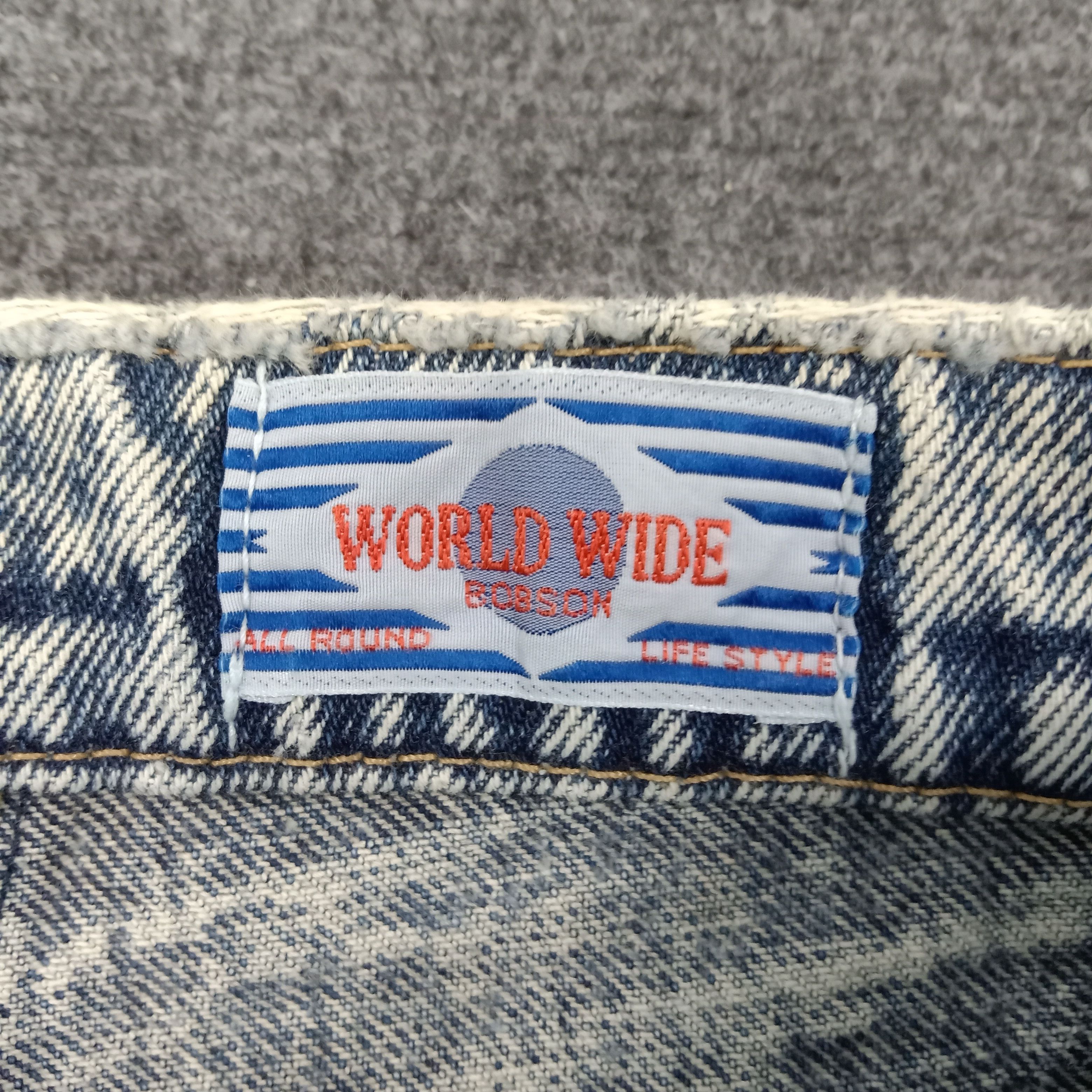 Vintage BOBSON Super Barrel World Wide American Denim Jeans C228N5 Size US 30 / EU 46 - 5 Thumbnail