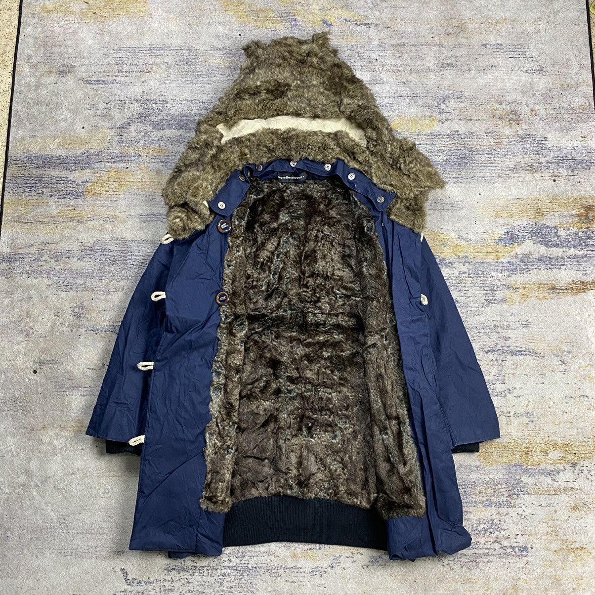 Issey Miyake × mercibeaucoup Mercibeaucoup fur hood parka jacket Size S / US 4 / IT 40 - 6 Thumbnail