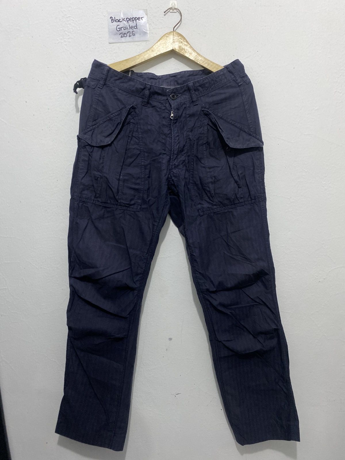 Stone Island Vintage Stone Island Rare Badge Pants Size US 30 / EU 46 - 2 Thumbnail
