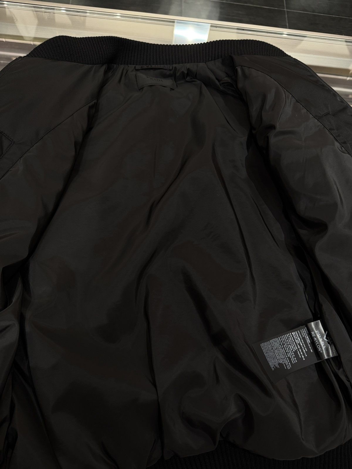 Prada Prada Re-Nylon Bomber Jacket Size US XL / EU 56 / 4 - 6 Thumbnail