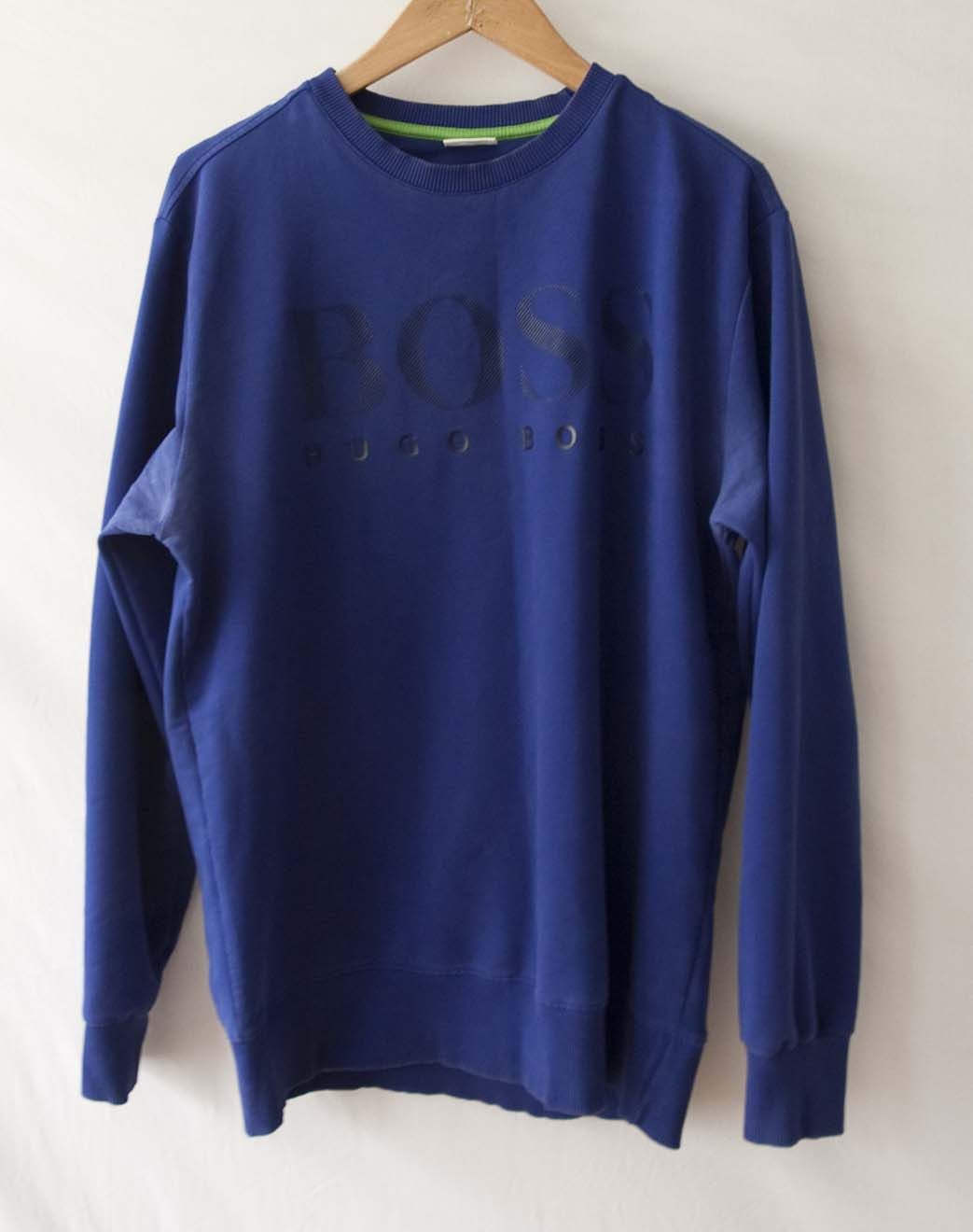 Hugo Boss Hugo Boss x Martin Kaymer Sweatshirt Spell Out Size L Size US L / EU 52-54 / 3 - 2 Thumbnail
